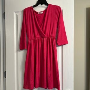 Zenana Hot Pink Dress-NWOT